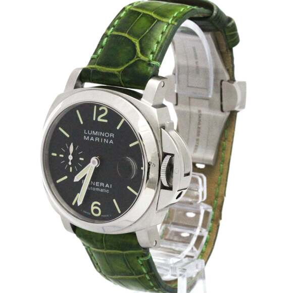 PANERAI Luminor Marina Steel Automaic Mens Watch PAM00048 Polished - Picture 2 of 8